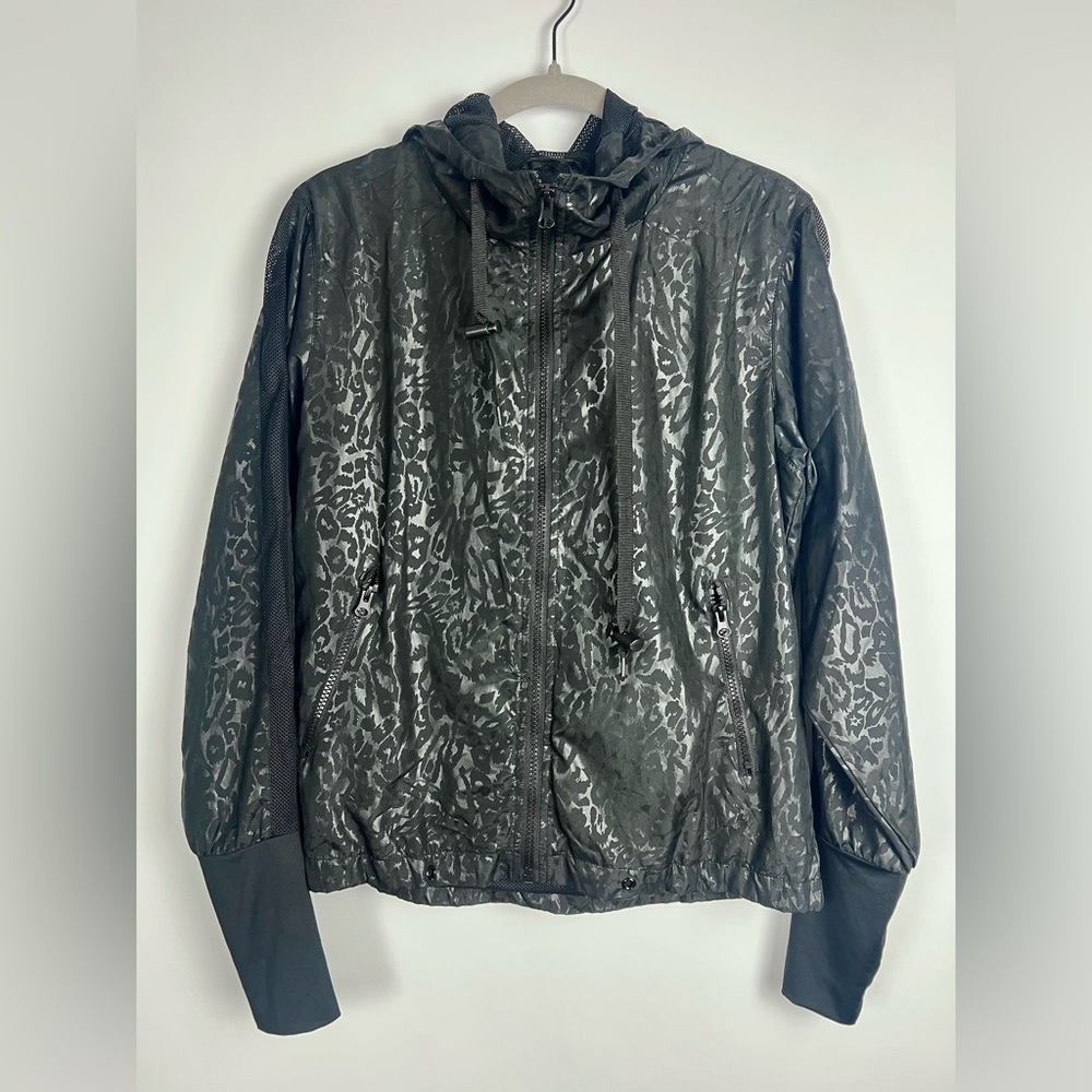 ZYIA Black Leopard Active Jacket